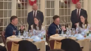 Elon Musk’s Fork and Spoon Trick Goes Viral After Mar-a-Lago Dinner
