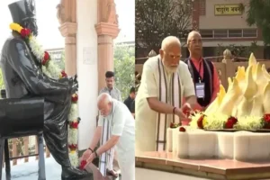 PM Modi Visits RSS Headquarters, Pays Tribute to Hedgewar and Ambedkar