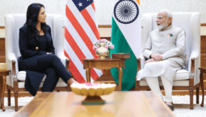US Spy Chief Tulsi Gabbard’s Visit Reinforces Strong India-US Ties