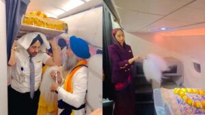 Air India Flight Transports Guru Granth Sahib to Hong Kong with Full Respect and Devotion