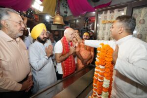 Manish Sisodia Seeks Blessings for Punjab’s Fight Against Drugs on Navratri