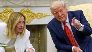 Trump Tells Meloni He’s in ‘No Rush’ for Trade Deals Amid Tariff Tensions with EU
