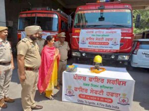 Mayor Launches ‘Fire Safety Week’ with Awareness Rally in City
