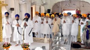 Special Sikh Prayer for Peace and Harmony Offered at Takht Sri Kesgarh Sahib Amid Border Tensions