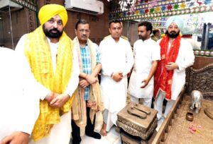 Kejriwal Promises Facelift of Patiala’s Kali Devi Temple, Focuses on Heritage and Hindu Voter Outreach