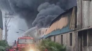 Massive Fire at Jalandhar Factories Sparks Panic, No Casualties Reported