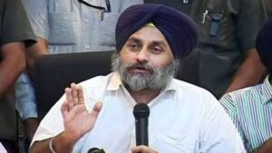 Sukhbir Badal Slams AAP, Claims Punjab Being Ruled by Delhi Leaders