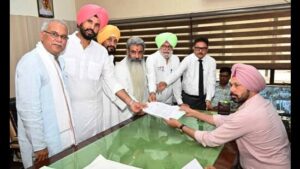 Bharat Bhushan Ashu, Parupkar Singh Ghuman File Nominations for Ludhiana West Bypoll