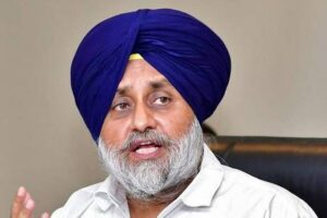 Sukhbir Badal Accuses Punjab CM of Giving Extra River Water to Haryana