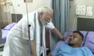 PM Modi Visits Ahmedabad After Air India Crash, One Survivor Found Among 242 On Board