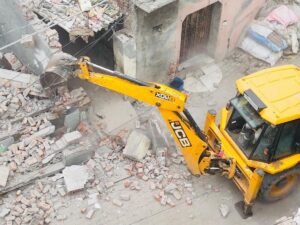 Faridkot Police Demolish Illegal Building Linked to Drug Offenders in Jaito Under ‘War Against Drugs’ Campaign