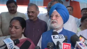 Hardeep Puri Slams Pro-Khalistan Protesters in Canada as “Hired Stooges”