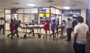 Air India Flight AI 171 Crashes in Ahmedabad, Passengers Taken to Hospital