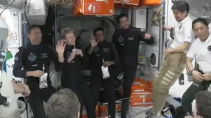 Axiom-4 Astronauts Settle Into Life Aboard the ISS, Begin Research Preparations