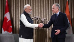 PM Modi, Canadian PM Mark Carney Hold First Bilateral Meeting at G7; Call for ‘Win-Win Cooperation’