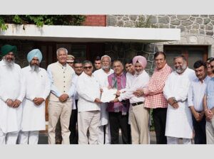 BJP Demands Rollback of Land Pooling Policy, Urges Punjab Governor Kataria to Step In