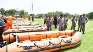 NDRF Team in Ropar for Flood Preparedness and Mock Drill
