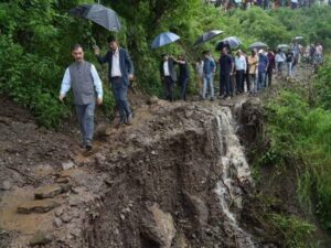 CM Sukhu Promises Help and One-Time Settlement for Disaster-Hit Families in Himachal