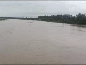 Rain-related flooding threat; the Ravi-Beas river in spate; rising water levels in the Satluj; six districts’ schools closed.