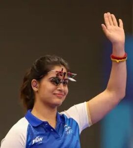 Bronze is bagged by Manu Bhaker.