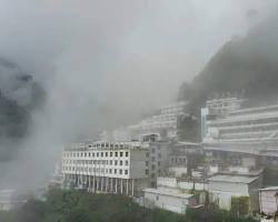 A massive landslide.