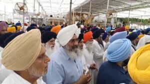 Shiromani Akali Dal thanks Guru at Sri Akal Takht Sahib.