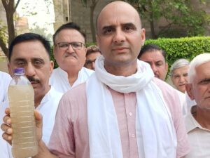 One more! BJP leader in police custody in Fazilka.