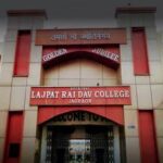 Teachers' protest at Jagran's DAV College in Ludhiana.