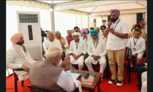 “Don’t think there is no one to hold your hand.”; modi said .