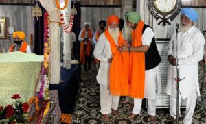 Kirtan Darbar Organized to Commemorate the 350th Martyrdom Day of Sri Guru Tegh Bahadur Ji.