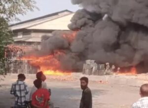 Devastating Fire at Ludhiana Vegetable Market.