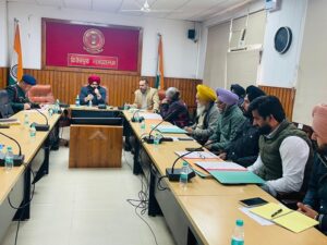 ਜ਼ਿਲ੍ਹਾ ਸੈਨਿਕ ਬੋਰਡ ਫਿਰੋਜ਼ਪੁਰ ਦੀ ਤਿਮਾਹੀ ਮੀਟਿੰਗ ਦਾ ਆਯੋਜਨ