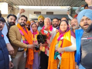 ਜ਼ਿਲ੍ਹਾ ਪ੍ਰੀਸ਼ਦ ਅਤੇ ਪੰਚਾਇਤ ਸੰਮਤੀ ਦੀਆਂ ਚੋਣਾਂ ਵਿੱਚ ਆਮ ਆਦਮੀ ਪਾਰਟੀ ਦੀ ਜਿੱਤ ਨੇ ਆਪ ਸਰਕਾਰ ਦੀਆਂ ਨੀਤੀਆਂ ਤੇ ਕਾਰਗੁਜ਼ਾਰੀ ਉੱਤੇ ਲਾਈ ਮੋਹਰ: ਬਰਿੰਦਰ ਕੁਮਾਰ ਗੋਇਲ