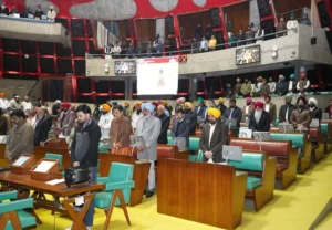 ਪੰਜਾਬ ਵਿਧਾਨ ਸਭਾ ਵੱਲੋਂ ਸ੍ਰੀ ਗੁਰੂ ਗੋਬਿੰਦ ਸਿੰਘ ਜੀ ਅਤੇ ਉਨ੍ਹਾਂ ਦੇ ਸਾਹਿਬਜ਼ਾਦਿਆਂ ਨੂੰ ਸ਼ਰਧਾਂਜਲੀ ਭੇਟ