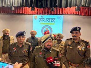 “ਯੁੱਧ ਨਸ਼ਿਆਂ ਵਿਰੁੱਧ ਮੁਹਿੰਮ ਪੜਾਅ ਦੂਜਾ ” ਮਿਸ਼ਨ ‘ਸੰਪਰਕ’ ਤਹਿਤ ਮਾਲੇਰਕੋਟਲਾ ‘ਚ ਜ਼ਿਲ੍ਹਾ ਪੁਲਿਸ ਵੱਲੋਂ ਮਹੱਤਵਪੂਰਣ ਮੀਟਿੰਗ