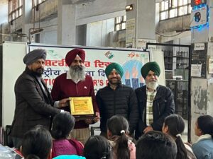 ਮੇਰਾ ਯੁਵਾ ਭਾਰਤ ਫ਼ਰੀਦਕੋਟ ਵੱਲੋਂ ਰਾਸ਼ਟਰੀ  ਵੋਟਰ ਦਿਵਸ ਨਾਲ ਸੰਬੰਧਿਤ ਸੈਮੀਨਾਰ ਦਾ ਕੀਤਾ ਗਿਆ ਆਯੋਜਨ