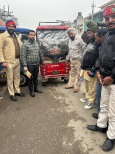 ਰਾਸ਼ਟਰੀ ਸੜਕ ਸੁਰੱਖਿਆ ਮਹੀਨੇ ਤਹਿਤ ਜ਼ਿਲ੍ਹੇ ‘ਚ ਚਲਾਈ ਵਿਆਪਕ ਜਾਗਰੂਕਤਾ ਮੁਹਿੰਮ – ਆਰ.ਟੀ.ਓ