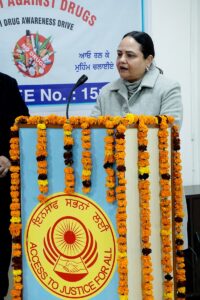 ਸਮਾਪਨ ਸਮਾਰੋਹ ਮੌਕੇ ਚੇਅਰਪਰਸਨ, ਜ਼ਿਲ੍ਹਾ ਕਾਨੂੰਨੀ ਸੇਵਾਵਾਂ ਅਥਾਰਟੀ, ਲੁਧਿਆਣਾ ਵੱਲੋਂ ਮੁੱਖ ਮਹਿਮਾਨ  ਵਜੋਂ ਸ਼ਿਰਕਤ