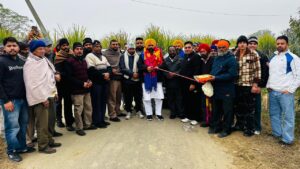 ਡਿਪਟੀ ਸਪੀਕਰ ਜੈ ਕ੍ਰਿਸ਼ਨ ਸਿੰਘ ਰੌੜੀ ਵੱਲੋਂ ਹਲਕਾ ਗੜ੍ਹਸ਼ੰਕਰ ਦੇ ਵੱਖ-ਵੱਖ ਪਿੰਡਾਂ ਦੀਆਂ ਲਿੰਕ ਸੜਕਾਂ ਦਾ ਉਦਘਾਟਨ