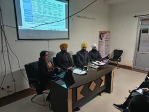 ਐਚ ਪੀ ਵੀ ਵੈਕਸੀਨ ਸਬੰਧੀ  ਕੈਪਿਸਟੀ ਬਿਲਡਿੰਗ ਵਰਕਸ਼ਾਪ ਕਰਵਾਈ ਗਈ: ਸਿਵਲ ਸਰਜਨ ਡਾਕਟਰ ਗੁਰਪ੍ਰੀਤ ਸਿੰਘ ਰਾਏ