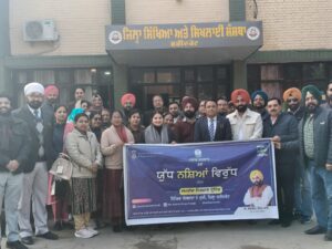 ਯੁੱਧ ਨਸ਼ੇ ਵਿਰੁੱਧ ਮੁਹਿੰਮ ਤਹਿਤ ਫਰੀਦਕੋਟ ਜ਼ਿਲ੍ਹੇ ਦੇ ਸਕੂਲ ਪ੍ਰਿੰਸੀਪਲਾਂ ਲਈ ਤਿੰਨ ਰੋਜ਼ਾ ਟ੍ਰੇਨਿੰਗ ਵਰਕਸ਼ਾਪ ਆਯੋਜਿਤ