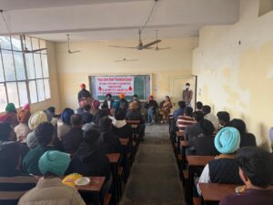 ਖਾਲਸਾ ਕਾਲਜ ਸ਼੍ਰੀ ਅਨੰਦਪੁਰ ਸਾਹਿਬ ਵਿਖੇ ਰਾਸ਼ਟਰੀ ਯੁਵਾ ਦਿਵਸ ਮੌਕੇ ਕੱਢੀ ਜਾਗਰੂਕਤਾ ਰੈਲੀ