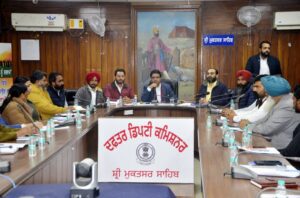 “ਯੁੱਧ ਨਸ਼ਿਆਂ ਵਿਰੁੱਧ” ਮੁਹਿੰਮ ਤਹਿਤ ਜ਼ਿਲ੍ਹਾ ਪੱਧਰੀ ਸਮੀਖਿਆ ਬੈਠਕ ਆਯੋਜਿਤ