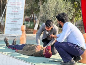 ਮਲੋਟ ਵਿੱਚ ਯੁਵਾ ਆਪਦਾ ਮਿੱਤਰ ਵਲੰਟੀਅਰਾਂ ਦੀ ਸੱਤ ਦਿਨਾਂ ਟ੍ਰੇਨਿੰਗ ਦਾ ਚੌਥਾ ਦਿਨ