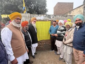 ਸਪੀਕਰ ਸ. ਕੁਲਤਾਰ ਸਿੰਘ ਸੰਧਵਾਂ ਧਰਮਸ਼ਾਲਾ ਦਾ ਨੀਂਹ ਪੱਥਰ ਨੇ ਰੱਖਿਆ