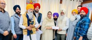 ਵਿਧਾਇਕ ਨਰਿੰਦਰ ਕੌਰ ਭਰਾਜ ਨੇ ਸਰਬਸੰਮਤੀ ਨਾਲ ਚੁਣੀਆਂ ਪੰਚਾਇਤਾਂ ਨੂੰ 05-05 ਲੱਖ ਰੁਪਏ ਦੇ ਚੈੱਕ ਵੰਡੇ