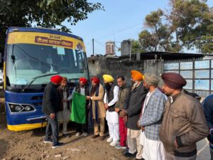 ਮੁੱਖ ਮੰਤਰੀ ਤੀਰਥ ਯਾਤਰਾ ਤਹਿਤ ਵਿਧਾਇਕ ਅਮਰਗੜ੍ਹ ਨੇ ਪਿੰਡ ਸੇਹਕੇ ਤੋਂ ਸ੍ਰੀ ਅੰਮ੍ਰਿਤਸਰ ਲਈ ਬੱਸ ਕੀਤੀ ਰਵਾਨਾ