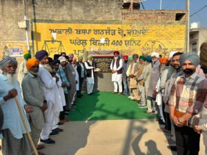 ਵਿਧਾਇਕ ਗੁਰਦਿੱਤ ਸਿੰਘ ਸੇਖੋਂ ਨੇ ਸਾਦਿਕ ਵਿਖੇ 3.04 ਕਰੋੜ ਰੁਪਏ ਦੀ ਲਾਗਤ ਨਾਲ ਸੜਕ ਪ੍ਰੋਜੈਕਟਾਂ ਦੇ ਨੀਂਹ ਪੱਥਰ ਰੱਖੇ