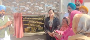 ਕੈਬਨਿਟ ਮੰਤਰੀ ਡਾ. ਬਲਜੀਤ ਕੌਰ ਵੱਲੋਂ ਮਲੋਟ ਹਲਕੇ ਦੇ ਵੱਖ-ਵੱਖ ਪਿੰਡਾਂ ਵਿੱਚ ਵਿਕਾਸ ਕਾਰਜਾਂ  ਦੇ ਰੱਖੇ ਨੀਂਹ ਪੱਥਰ