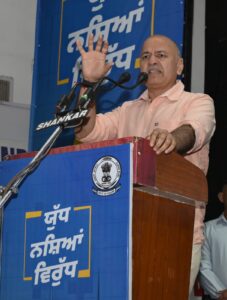 ਨਸ਼ਿਆਂ ਖਿਲਾਫ਼ ਵਿਆਪਕ ਜੰਗ ਹੈ ‘ਯੁੱਧ ਨਸ਼ਿਆਂ ਵਿਰੁੱਧ’ : ਮਨੀਸ਼ ਸਿਸੋਦੀਆ